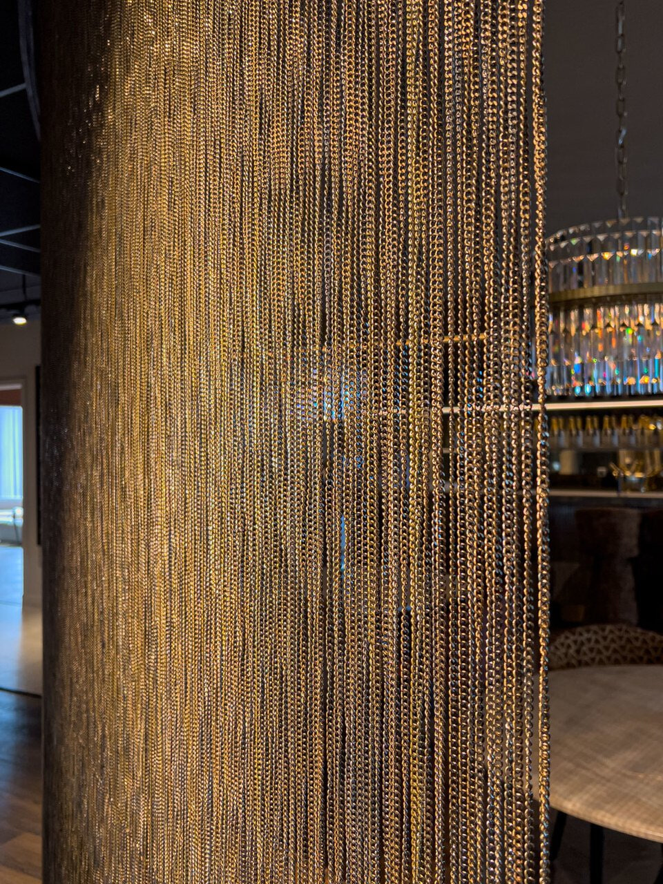 Richmond Decoratie 'Curtain' kleur Goud