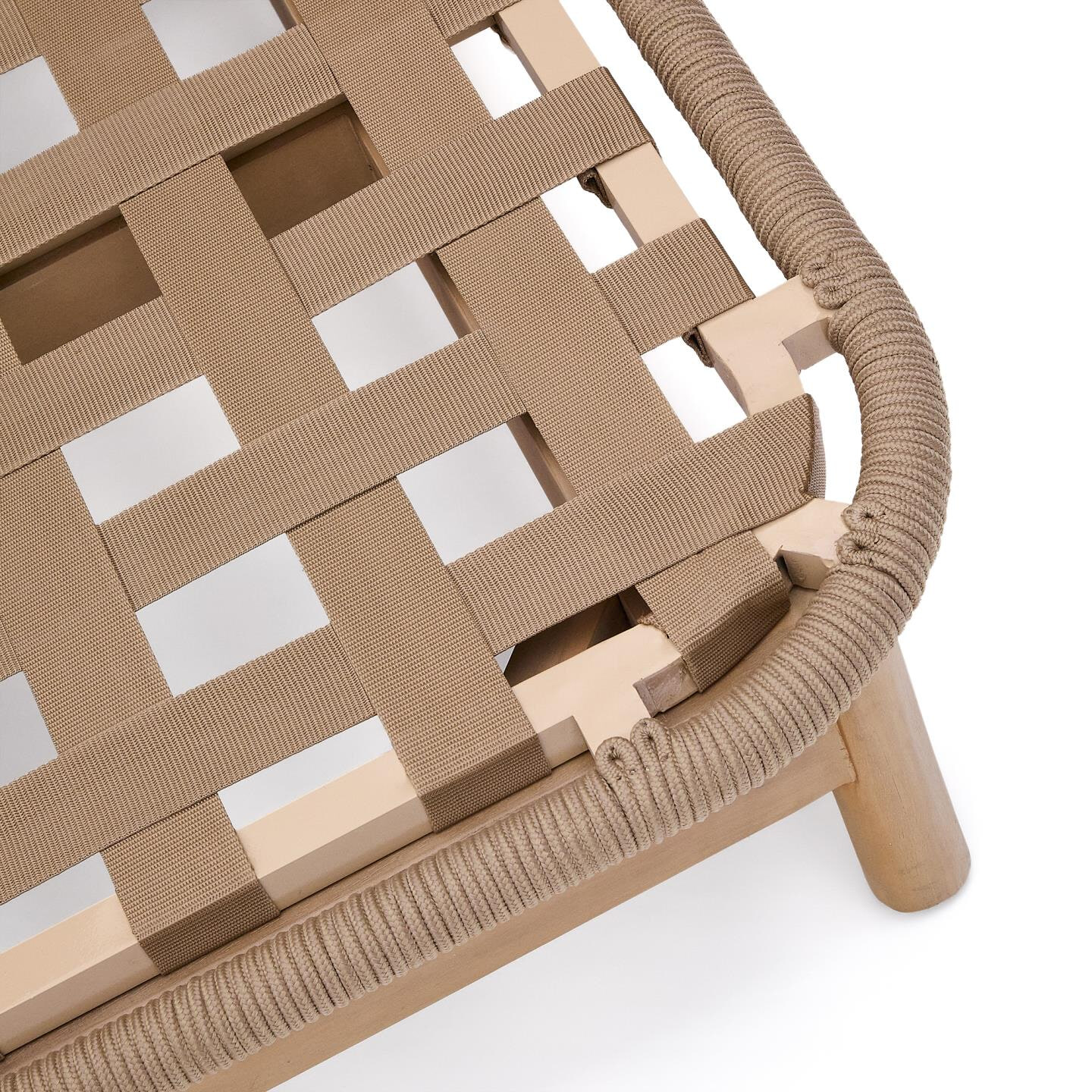 Kave Home Ligbed 'Catalina' 2-persoons, kleur Beige