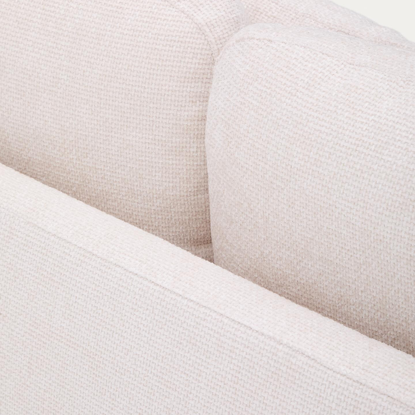 Kave Home 3-zits Slaapbank 'Laira' Chenille, kleur Beige