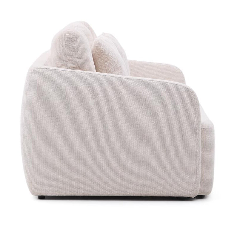 Kave Home 3-zits Slaapbank 'Laira' Chenille, kleur Beige