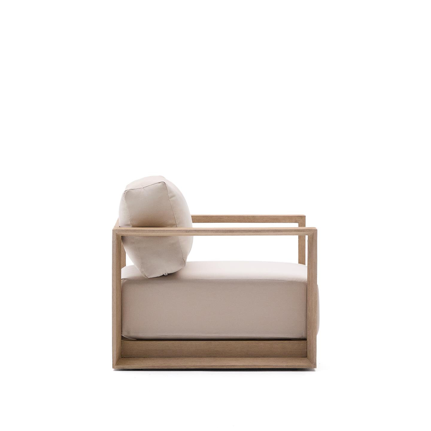 Kave Home Fauteuil 'Ambra' Acaciahout