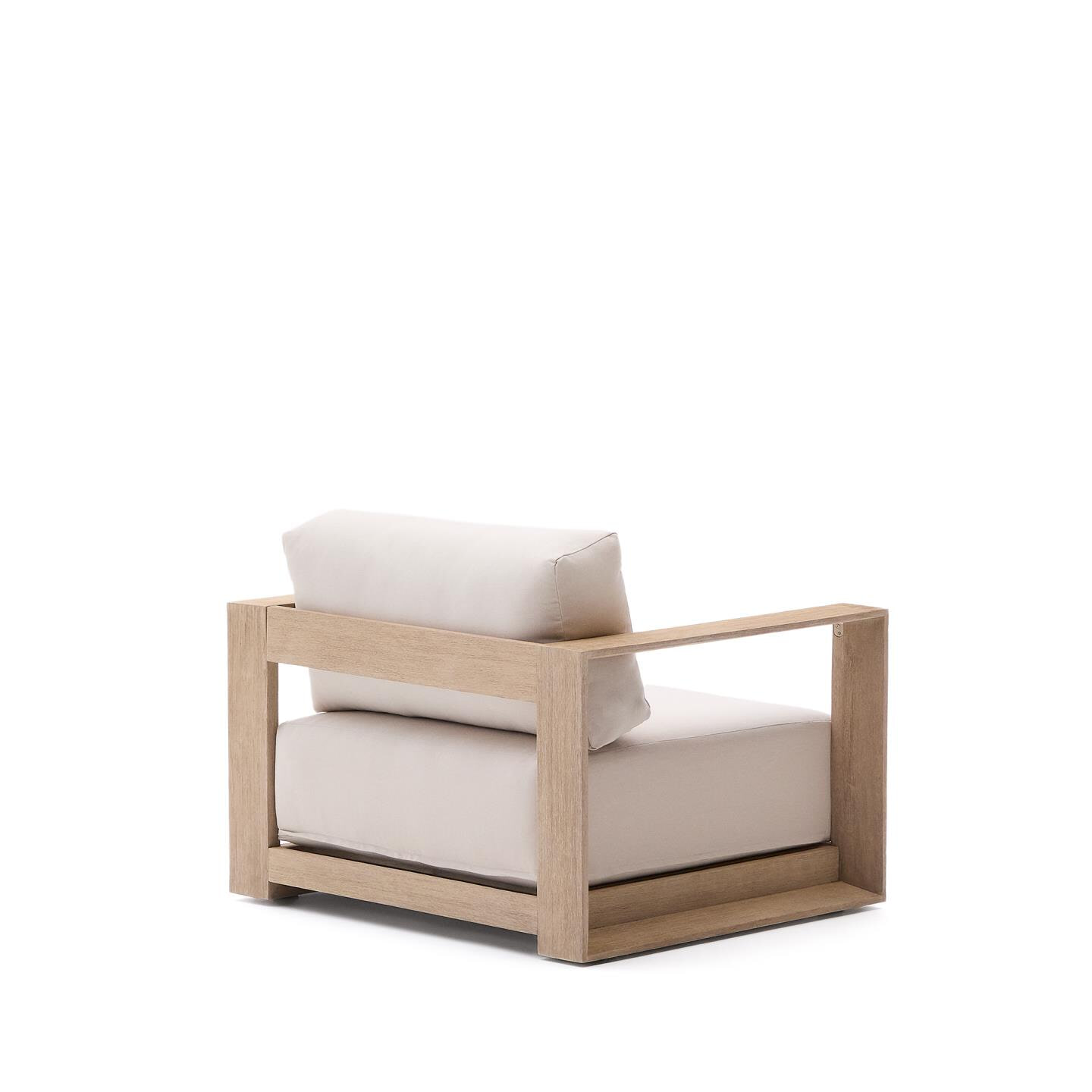 Kave Home Fauteuil 'Ambra' Acaciahout