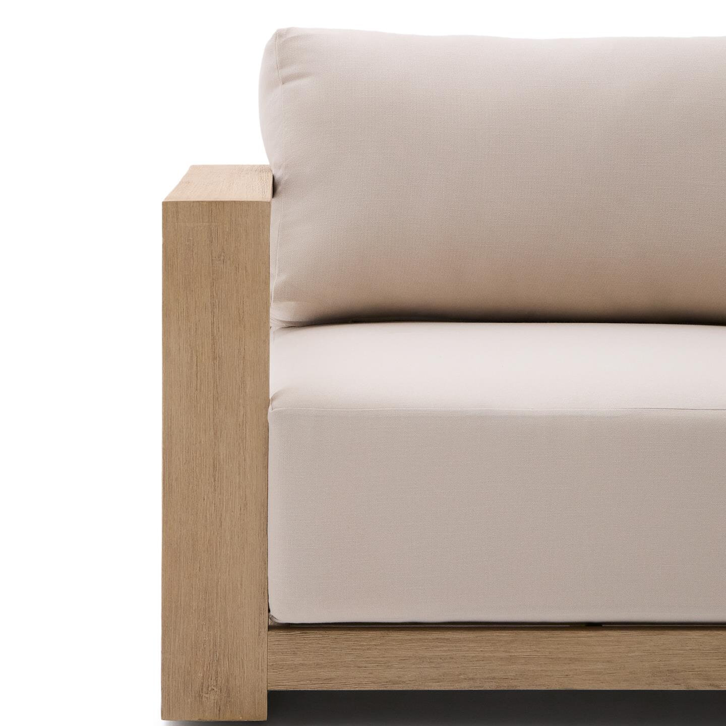 Kave Home Fauteuil 'Ambra' Acaciahout