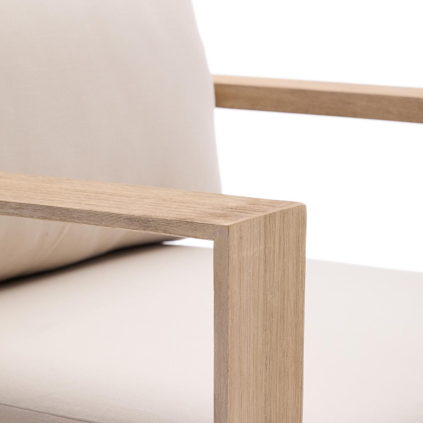 Kave Home Fauteuil 'Ambra' Acaciahout