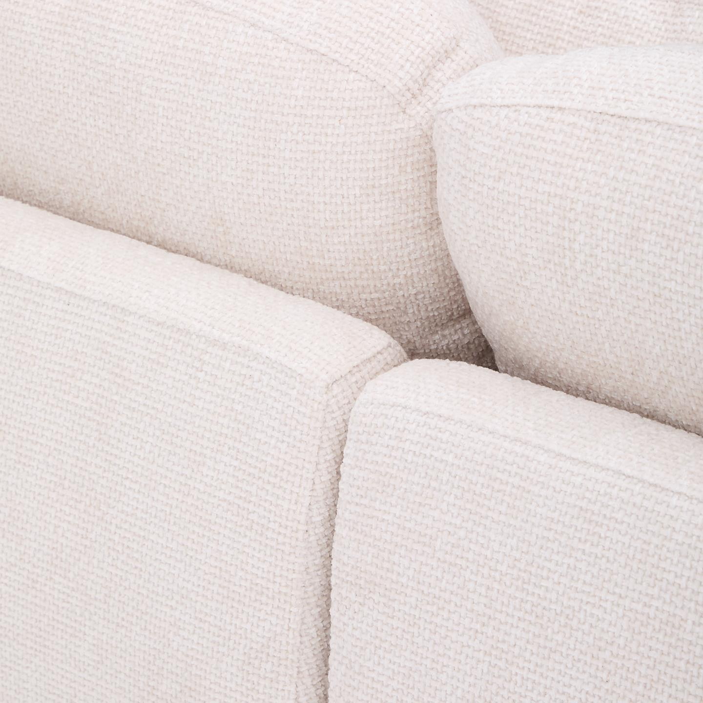 Kave Home 3-zits Lounge Slaapbank 'Laira' Links, Chenille, kleur Beige