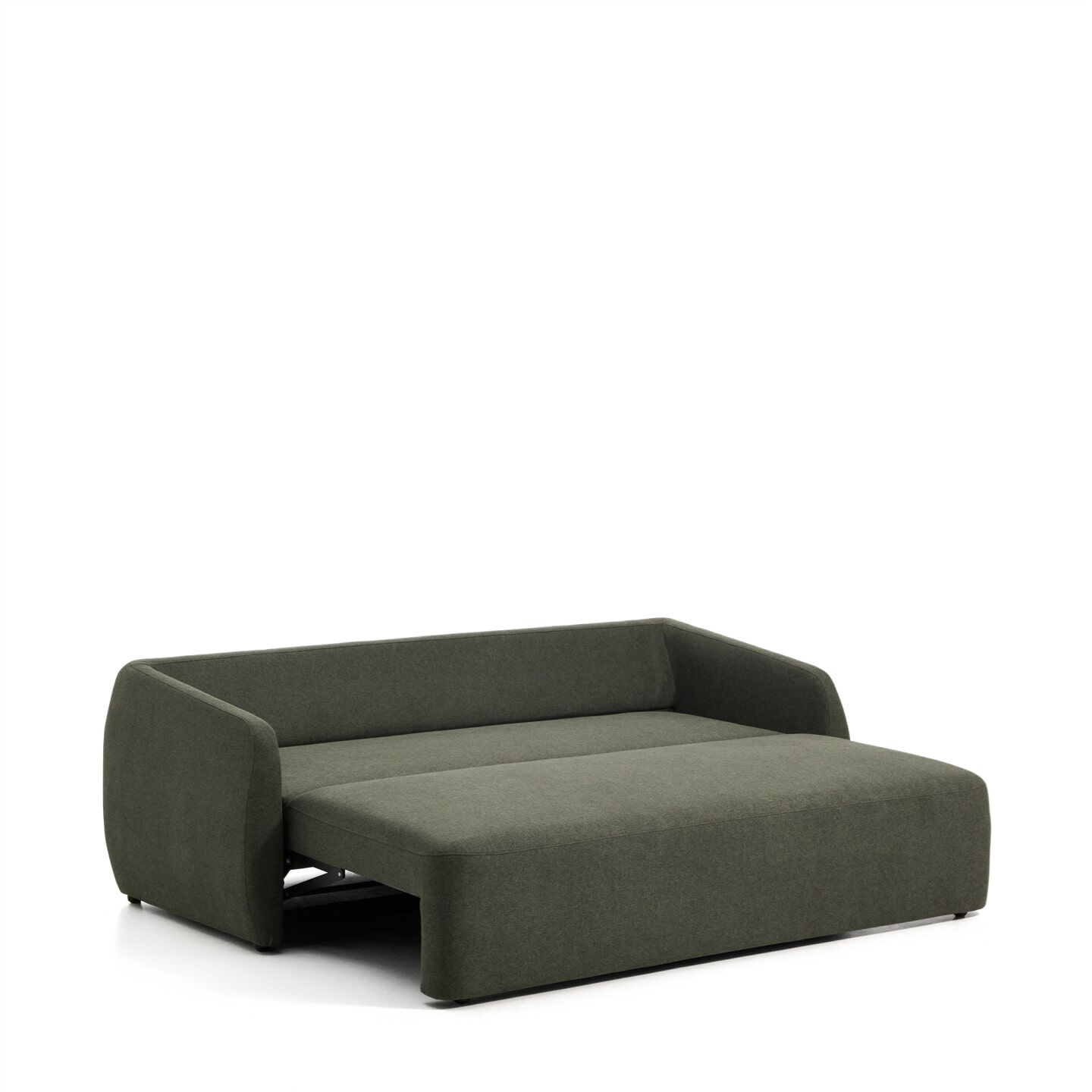 Kave Home 3-zits Slaapbank 'Laira' Chenille, kleur Donkergroen