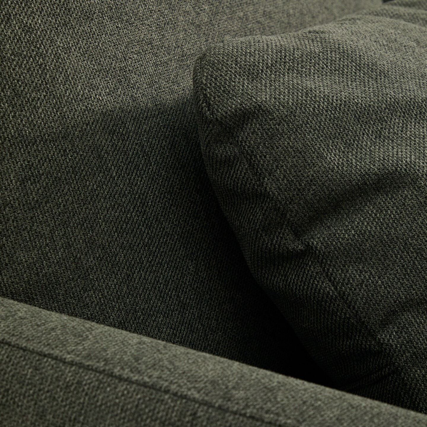 Kave Home 3-zits Slaapbank 'Laira' Chenille, kleur Donkergroen