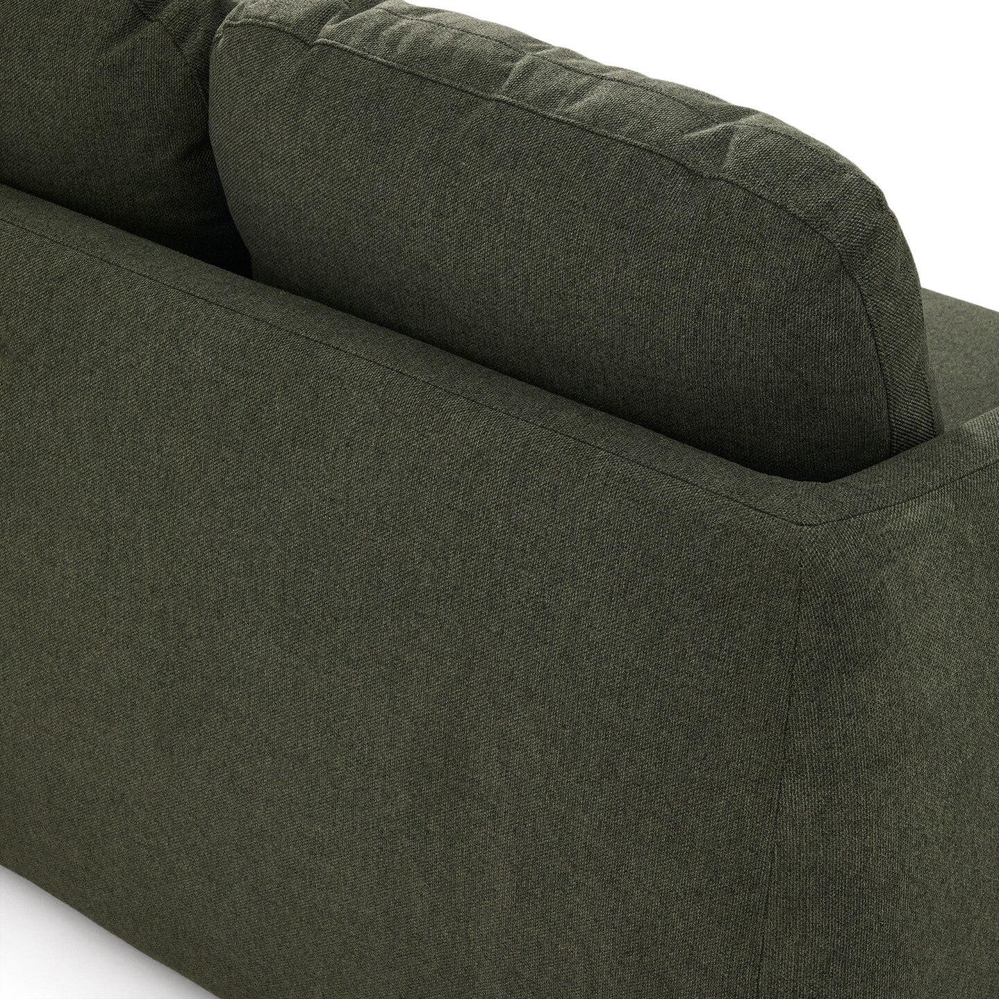 Kave Home 3-zits Slaapbank 'Laira' Chenille, kleur Donkergroen