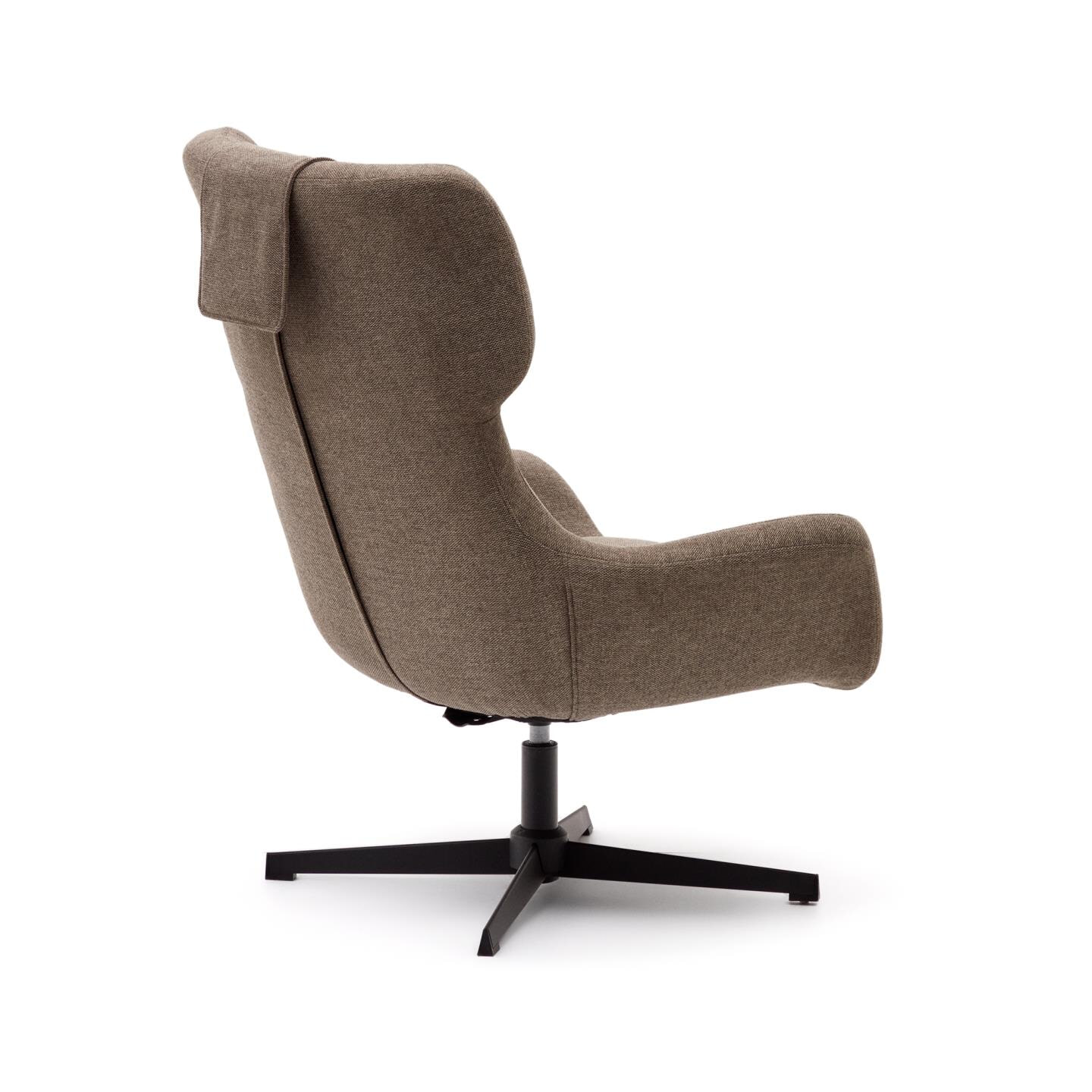 Kave Home Draaifauteuil 'Zalina' kleur Bruin