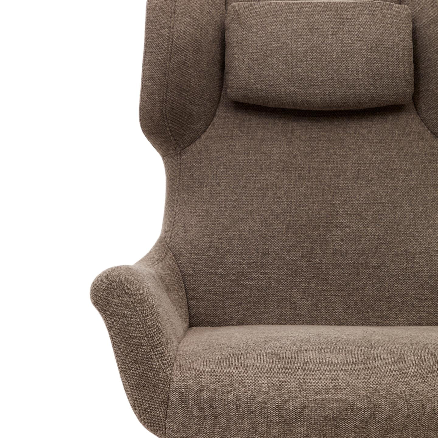 Kave Home Draaifauteuil 'Zalina' kleur Bruin
