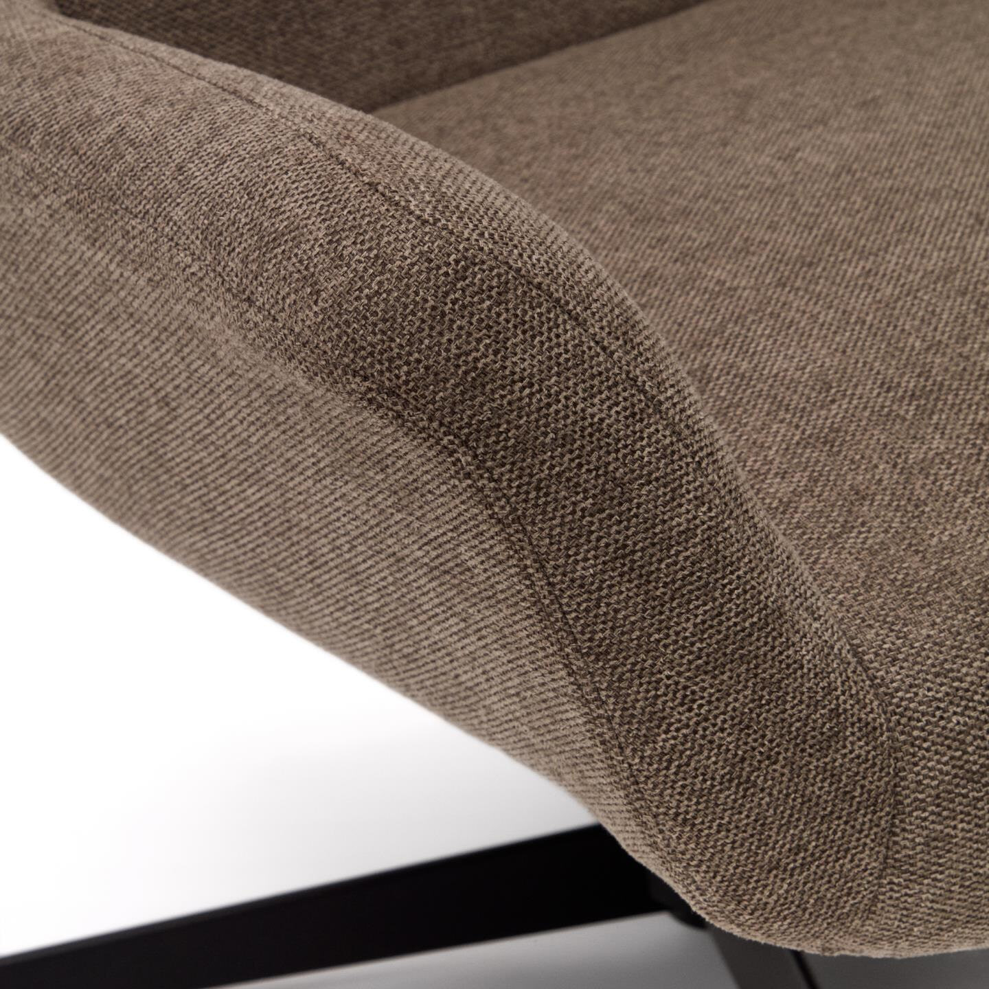 Kave Home Draaifauteuil 'Zalina' kleur Bruin