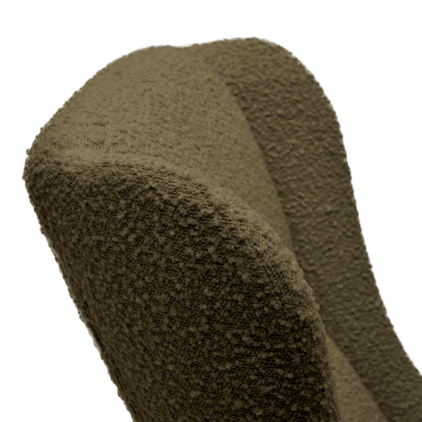 Kave Home Schommelstoel 'Maustin' Bouclé, kleur Groen