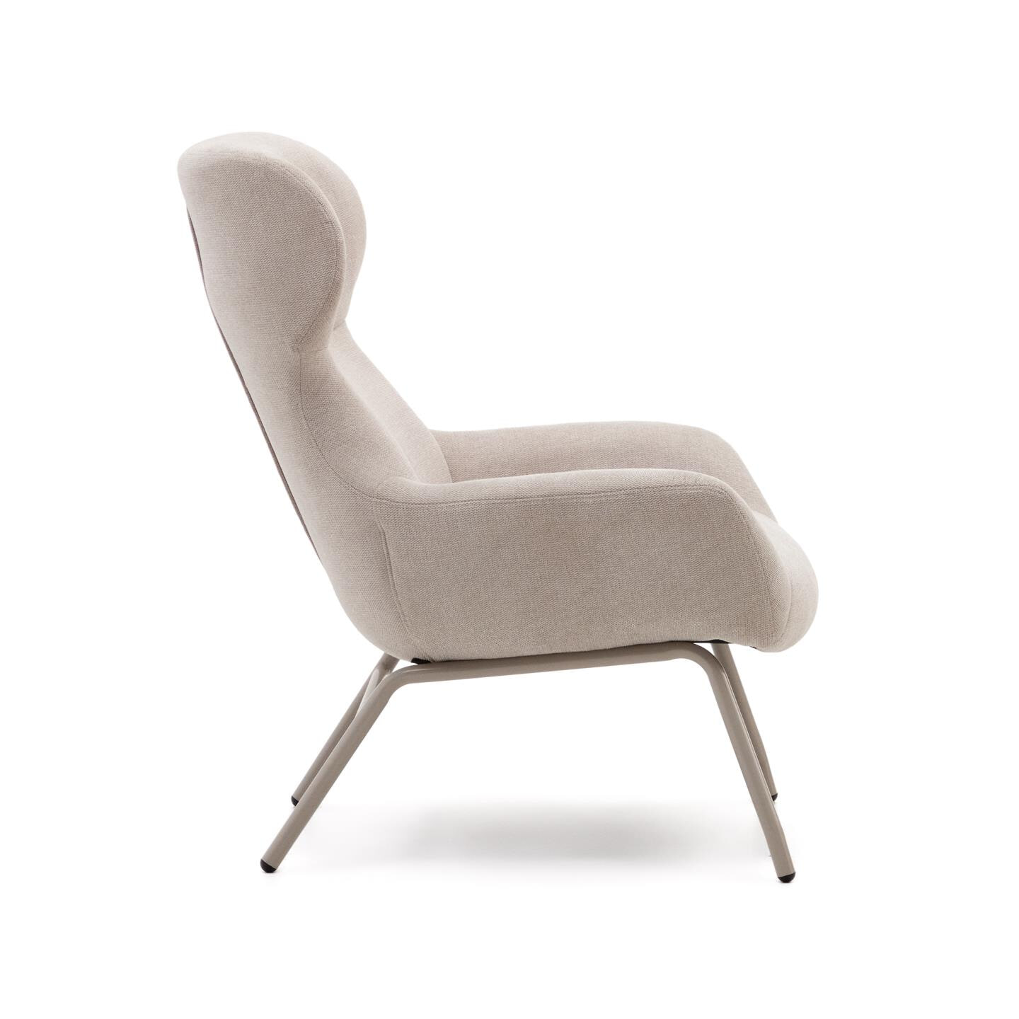 Kave Home Fauteuil 'Belina' kleur Beige