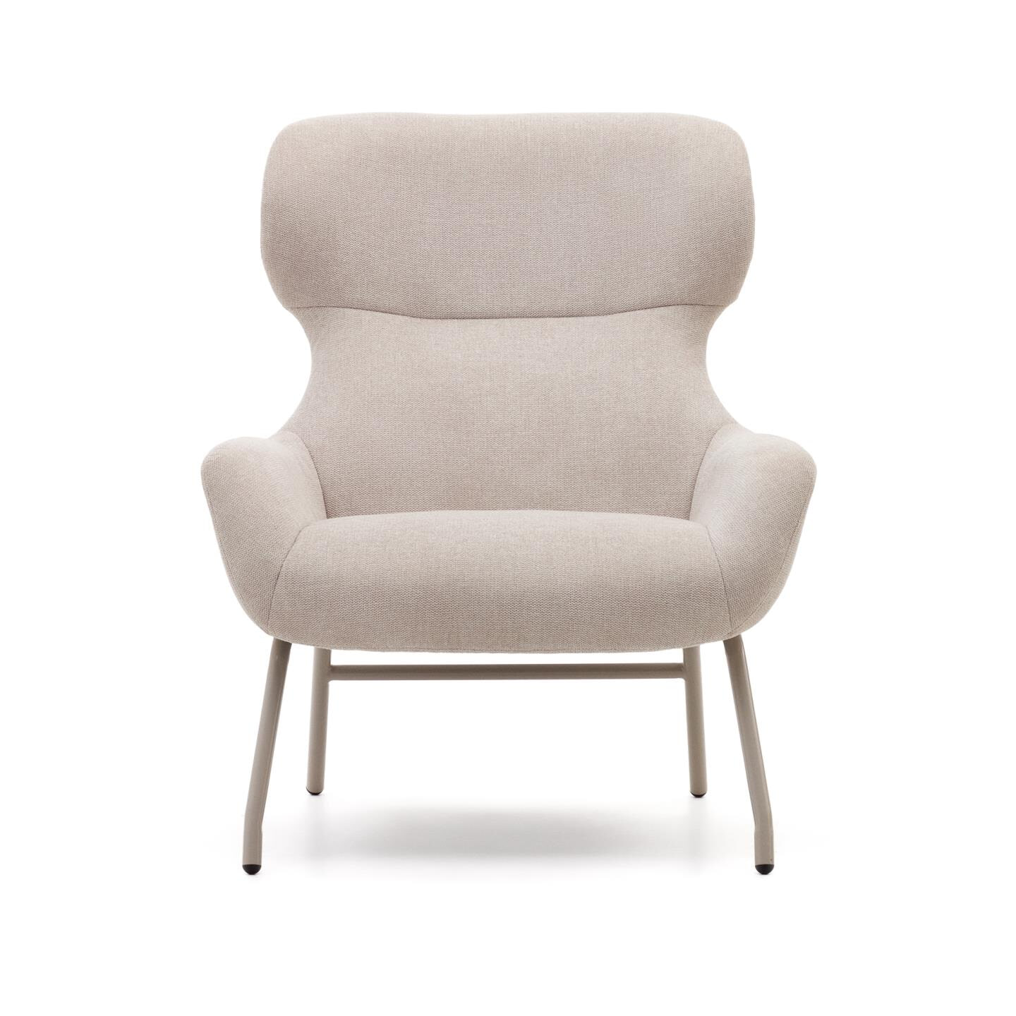 Kave Home Fauteuil 'Belina' kleur Beige