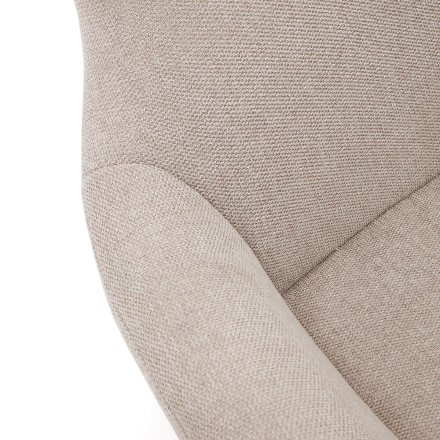 Kave Home Fauteuil 'Belina' kleur Beige