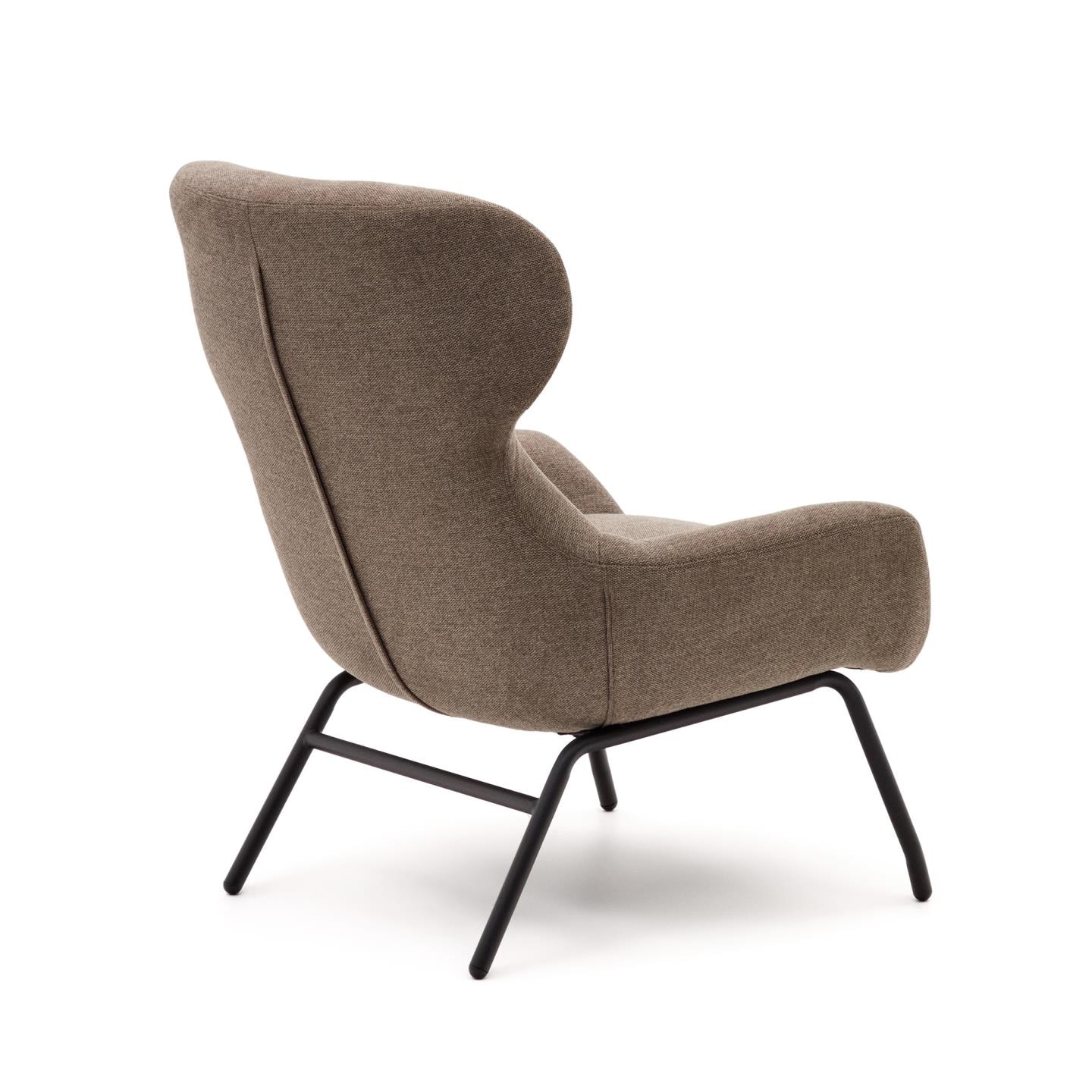 Kave Home Fauteuil 'Belina' kleur Lichtbruin