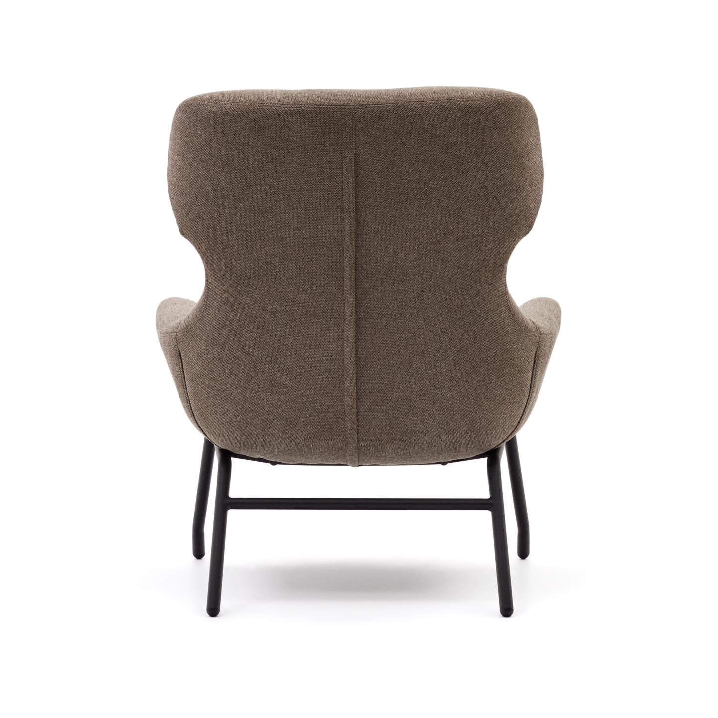 Kave Home Fauteuil 'Belina' kleur Lichtbruin