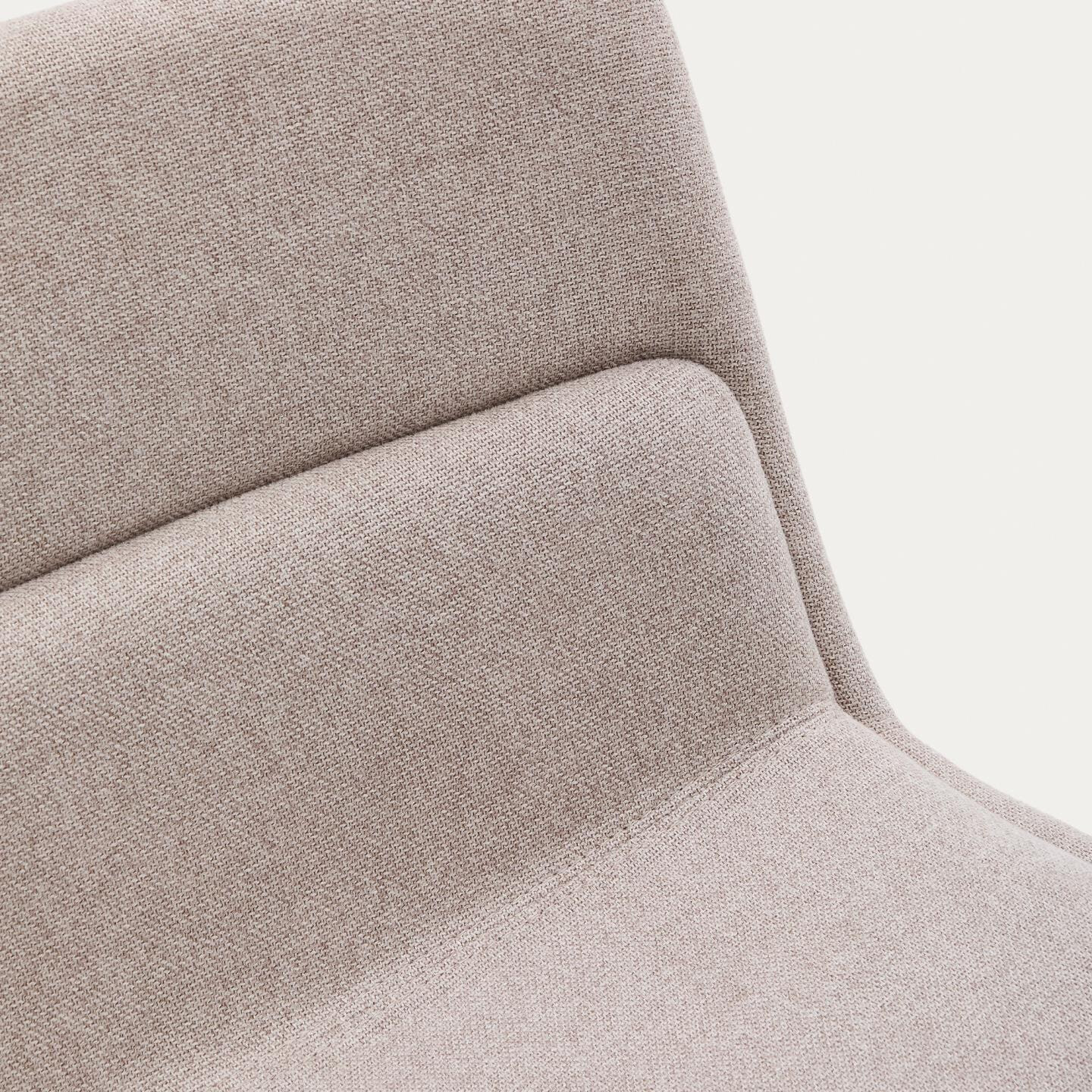 Kave Home Fauteuil 'Zahara' kleur Beige/Terracotta