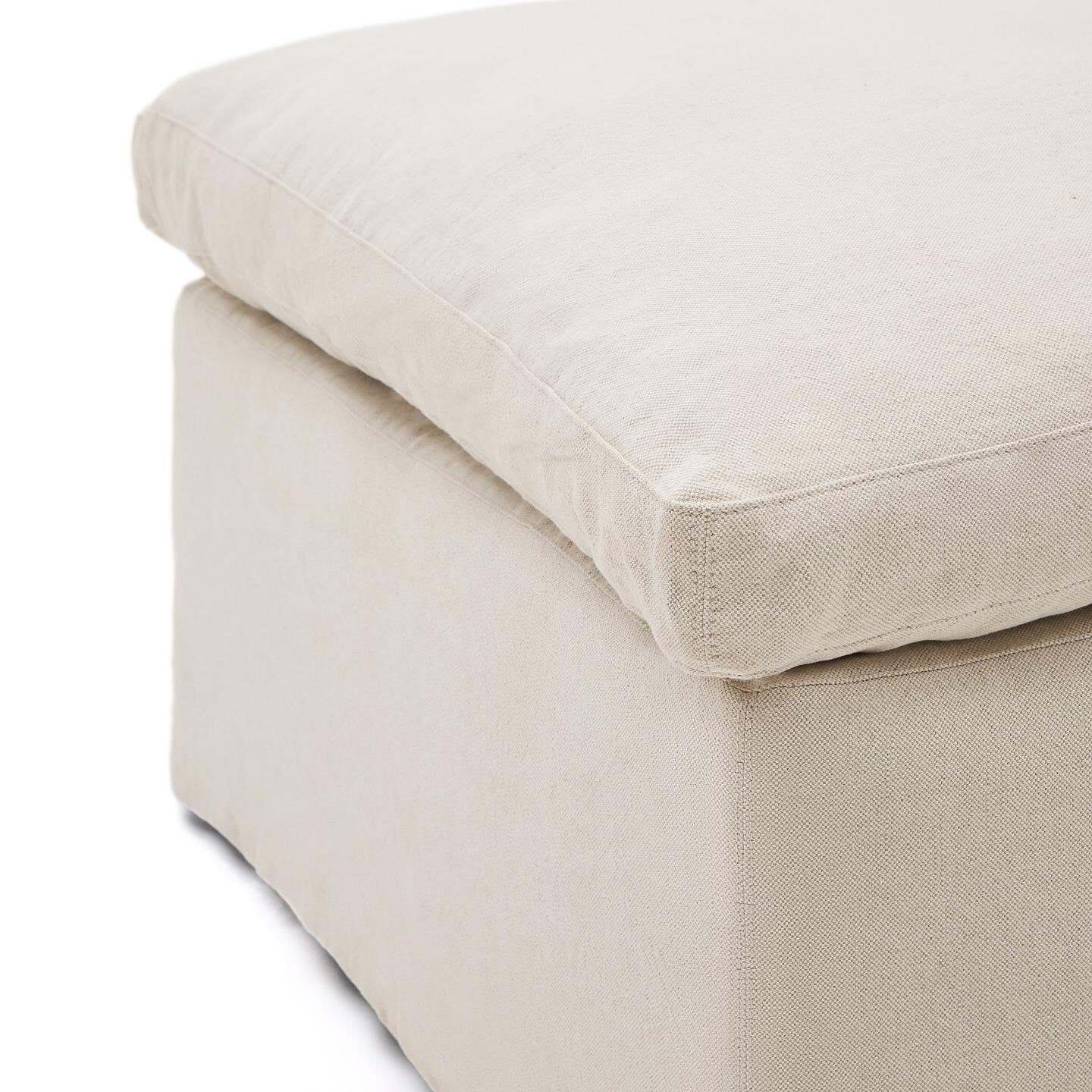 Kave Home Hocker 'Zenira' kleur Beige