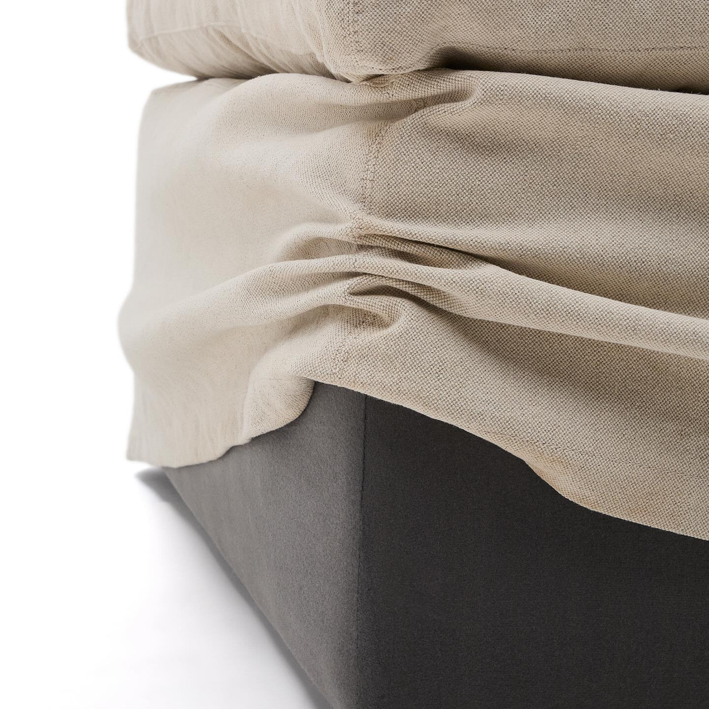 Kave Home Hocker 'Zenira' kleur Beige