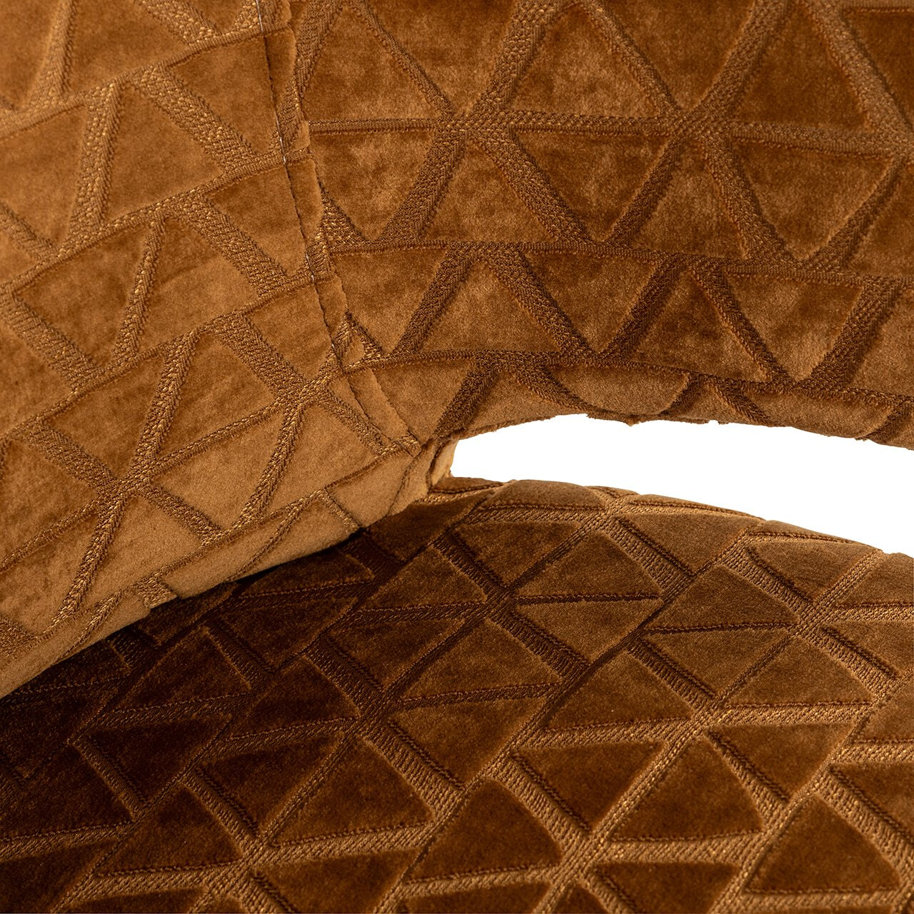 Richmond Eetkamerstoel 'Indigo' Triangle, kleur Goud