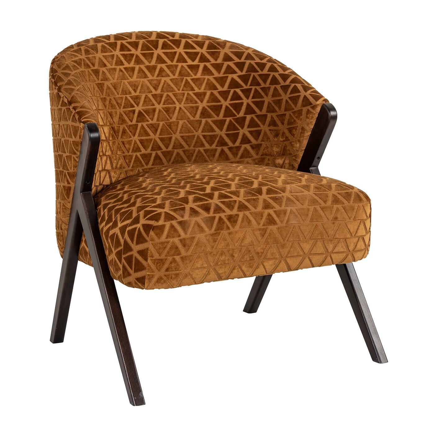 Richmond Fauteuil Mia Triangle - Goud