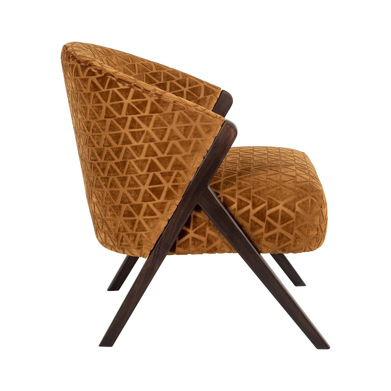 Richmond Fauteuil 'Mia' Triangle, kleur Goud