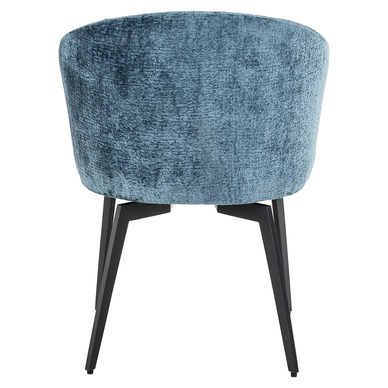 Richmond Eetkamerstoel 'Amphara' Chenille, kleur Blauw