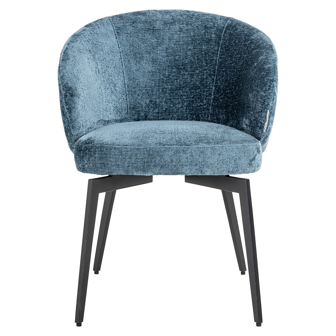 Richmond Eetkamerstoel 'Amphara' Chenille, kleur Blauw