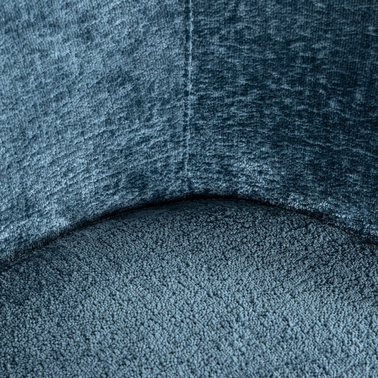 Richmond Eetkamerstoel 'Amphara' Chenille, kleur Blauw