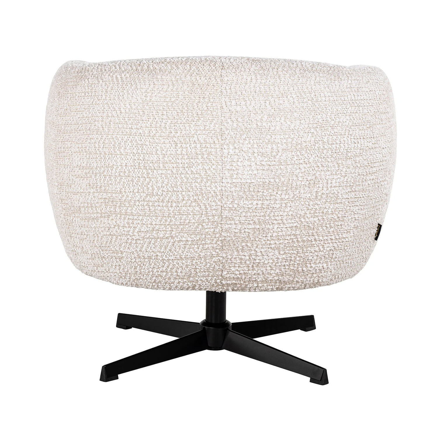 Richmond Draaifauteuil 'Estelle' Chenille, kleur Crème