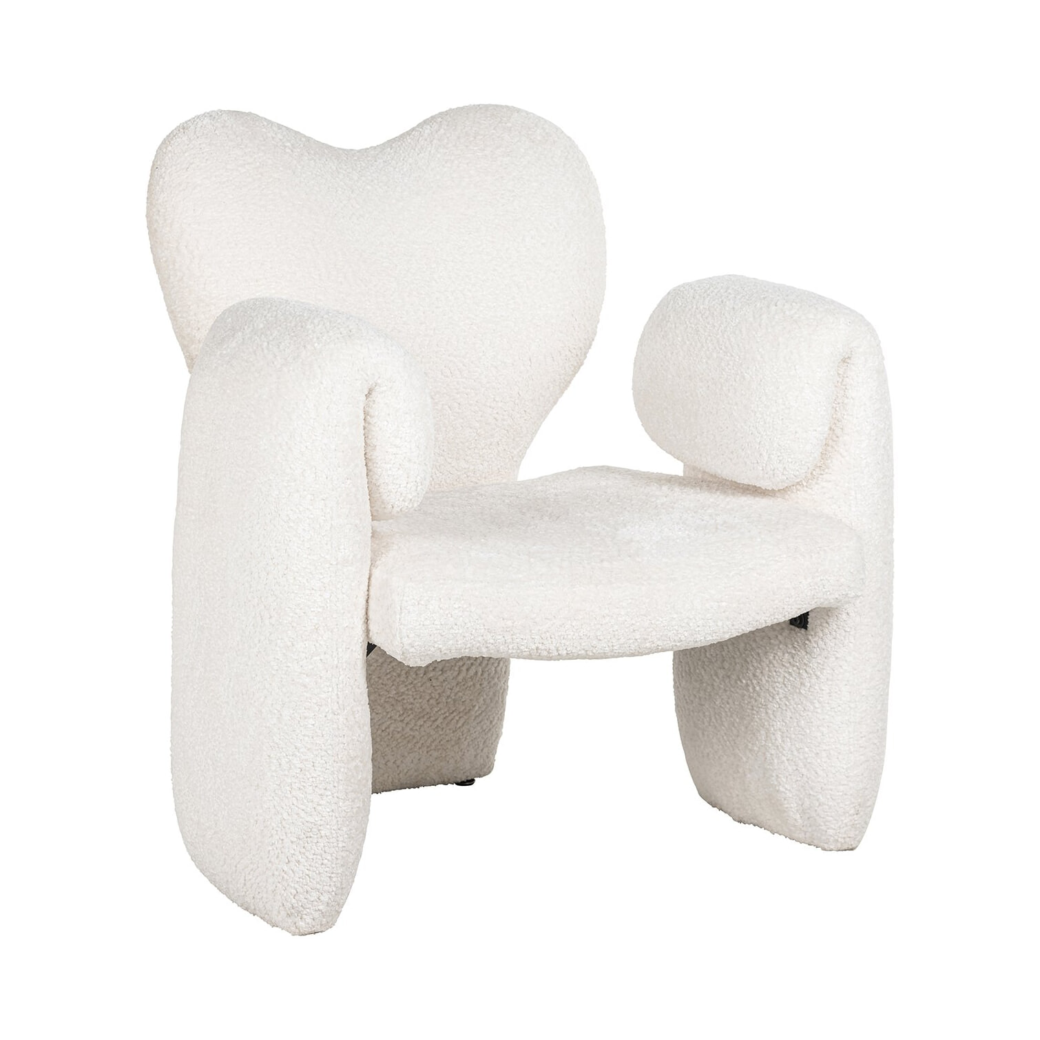 Richmond Fauteuil 'Didi' Teddy, kleur Wit