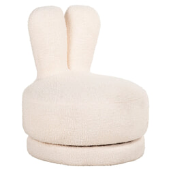 Richmond Draaibare Kinderstoel 'Bunny' Teddy, kleur Wit