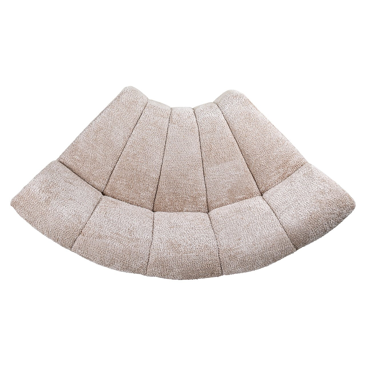 Richmond Eetkamerbank 'Hillpark' Hoek, Chenille, kleur Beige