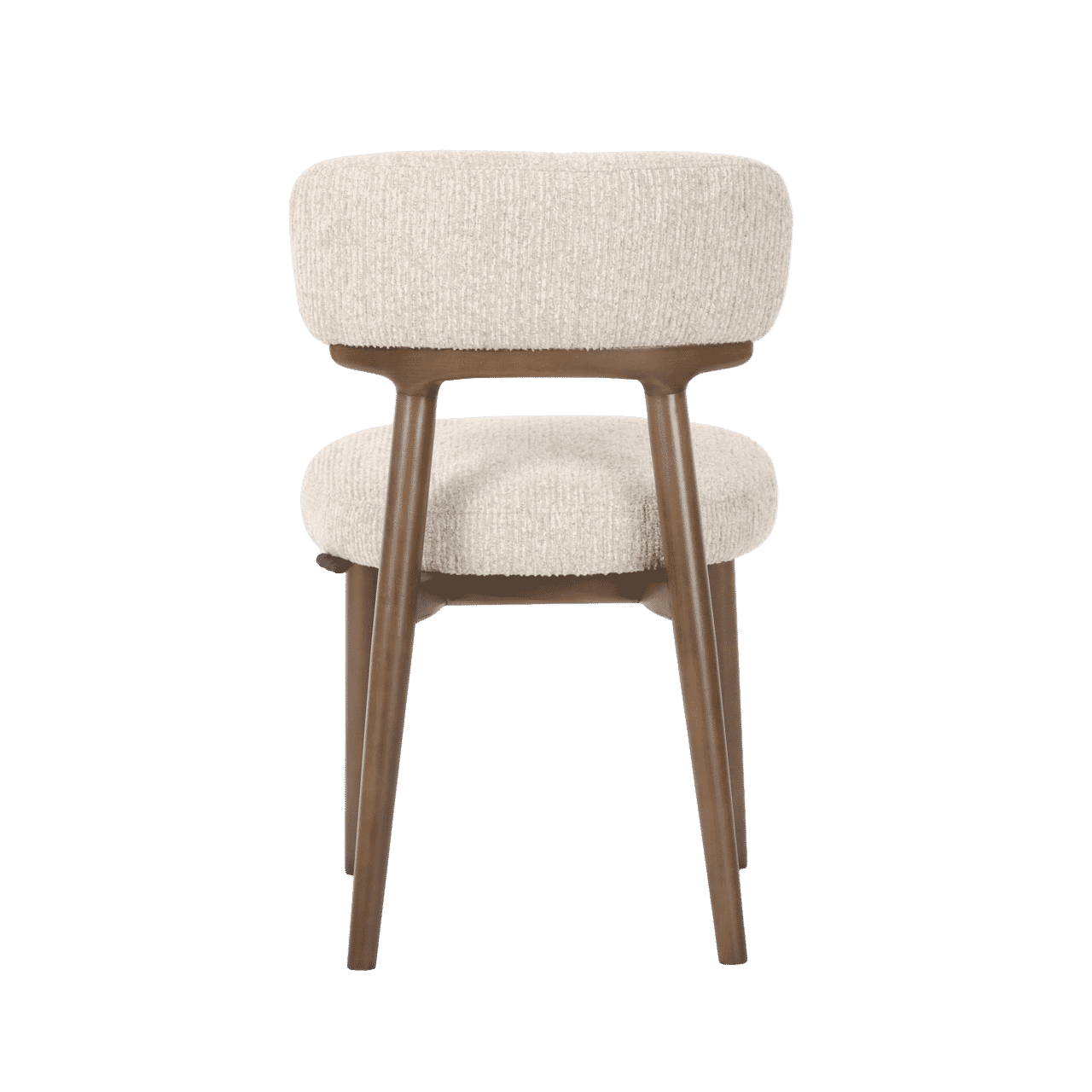 Richmond Eetkamerstoel 'Basker' Linear stof, kleur Naturel