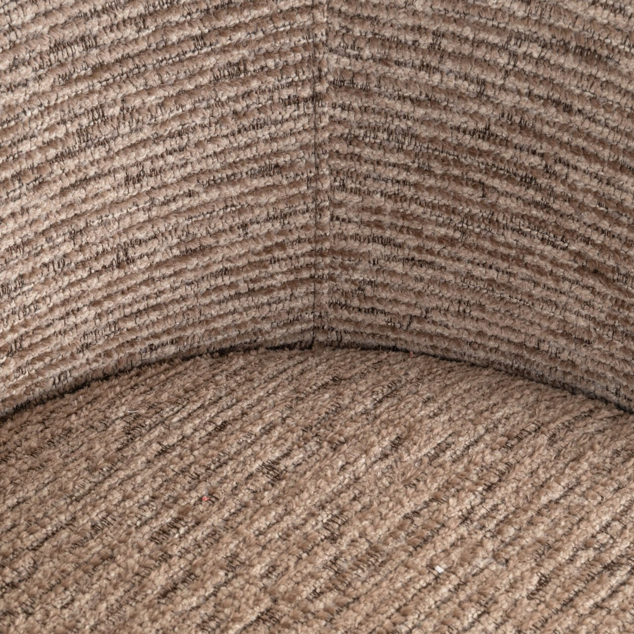 Richmond Draaibare Eetkamerstoel 'Quiriro' Linear stof, kleur Mocca