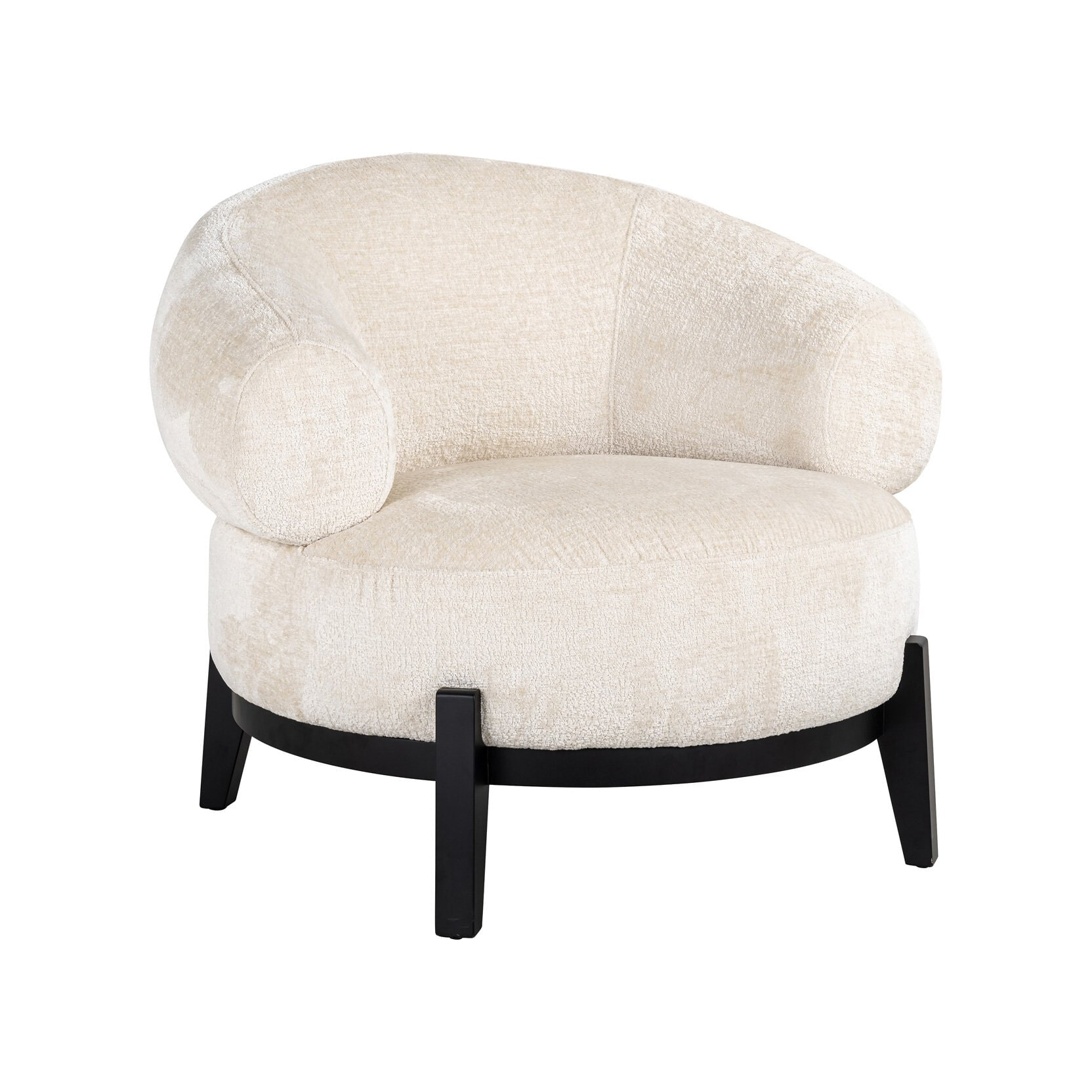 Richmond Fauteuil Montana Chenille - Wit