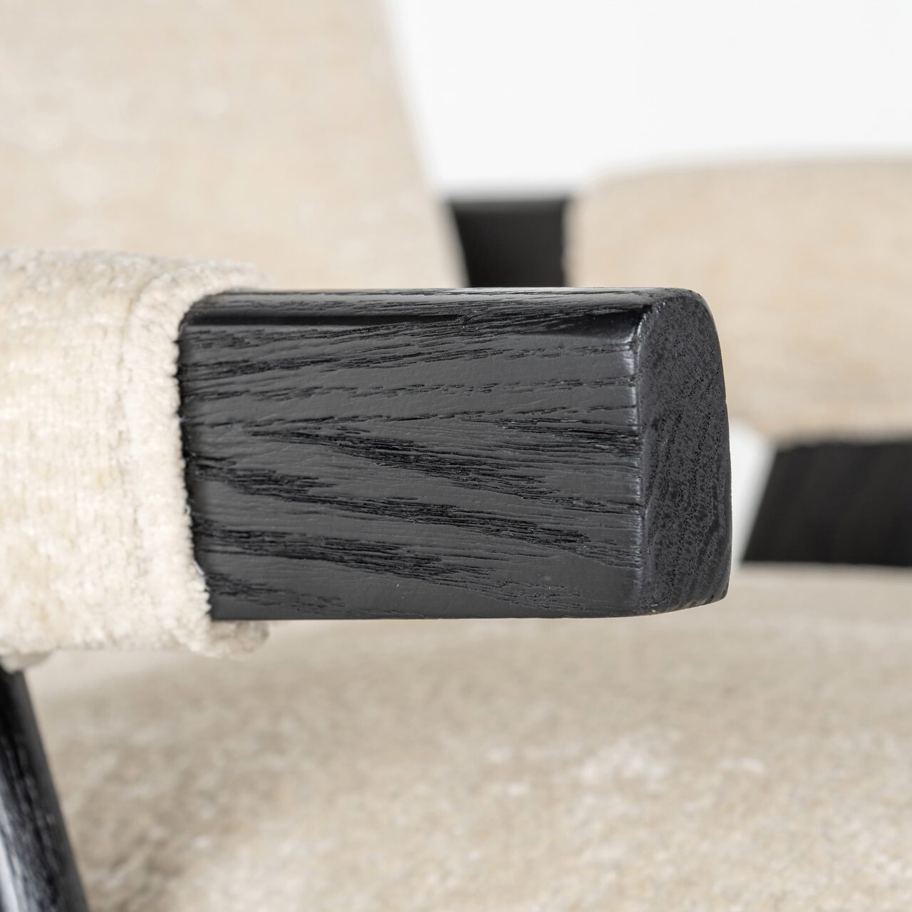 Richmond Eetkamerstoel 'Cooper' Chenille, kleur Wit
