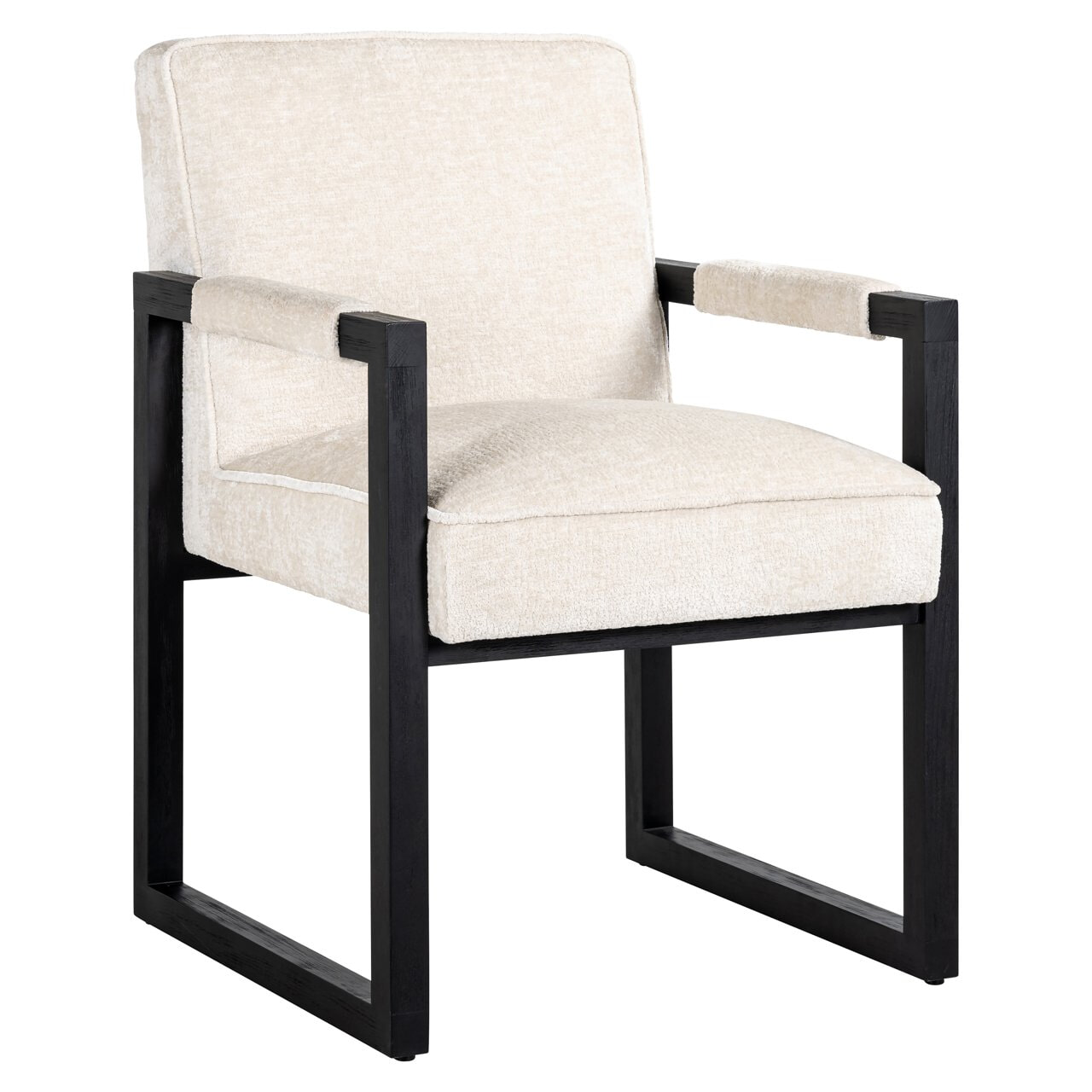 Richmond Interiors Richmond Eetkamerstoel Beck Chenille - Wit