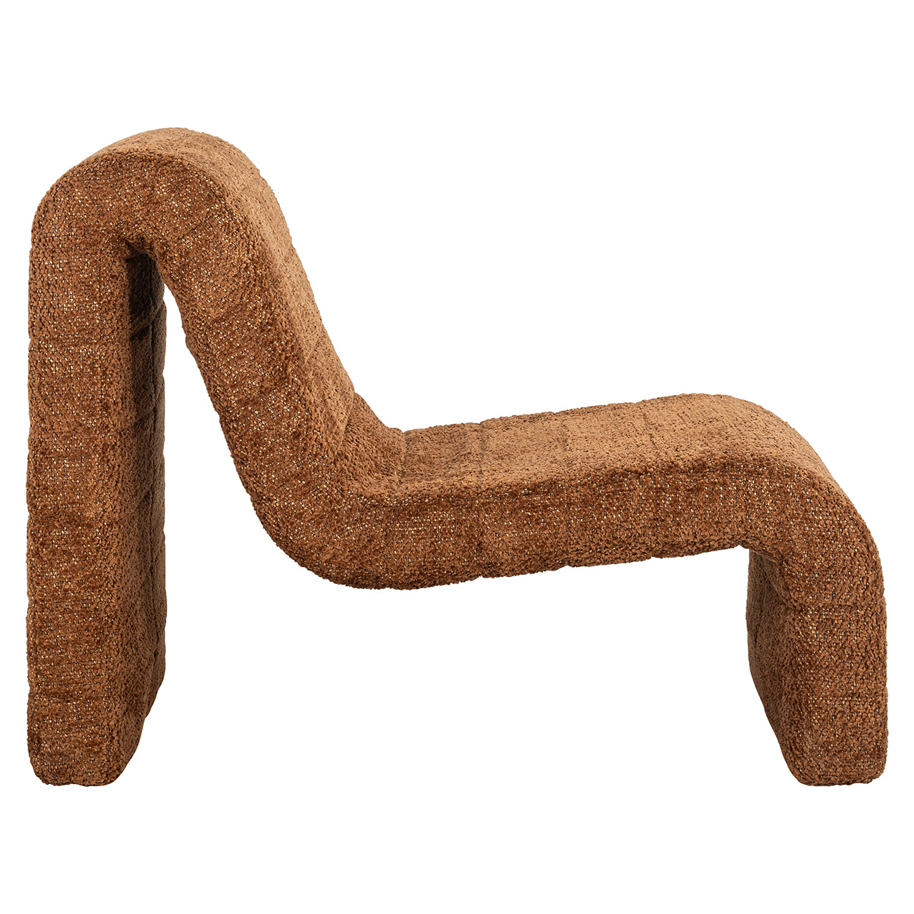 Richmond Fauteuil 'Kelly' Chenille, kleur Cinnamon