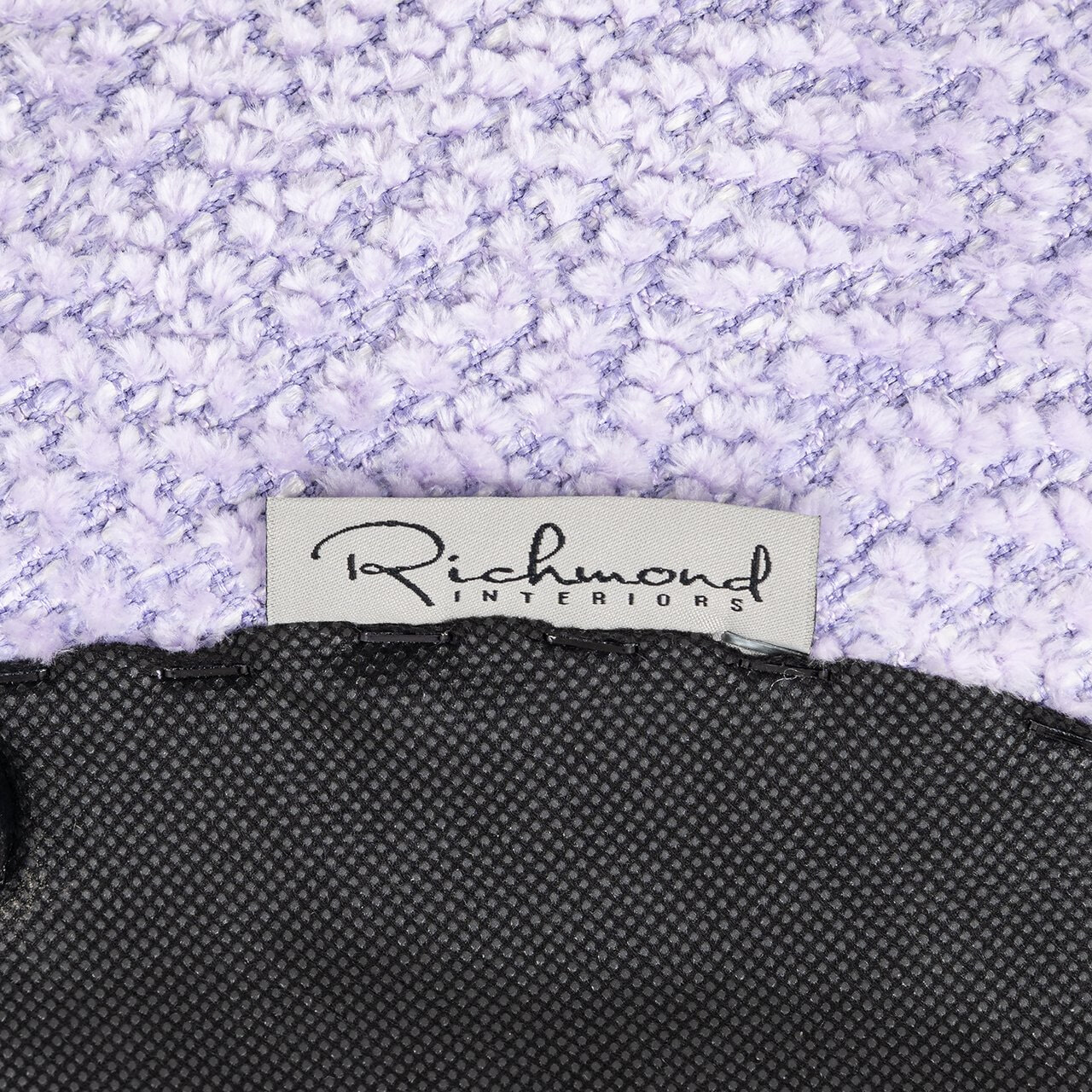 Richmond Poef 'Jace' Chenille, kleur Lavender