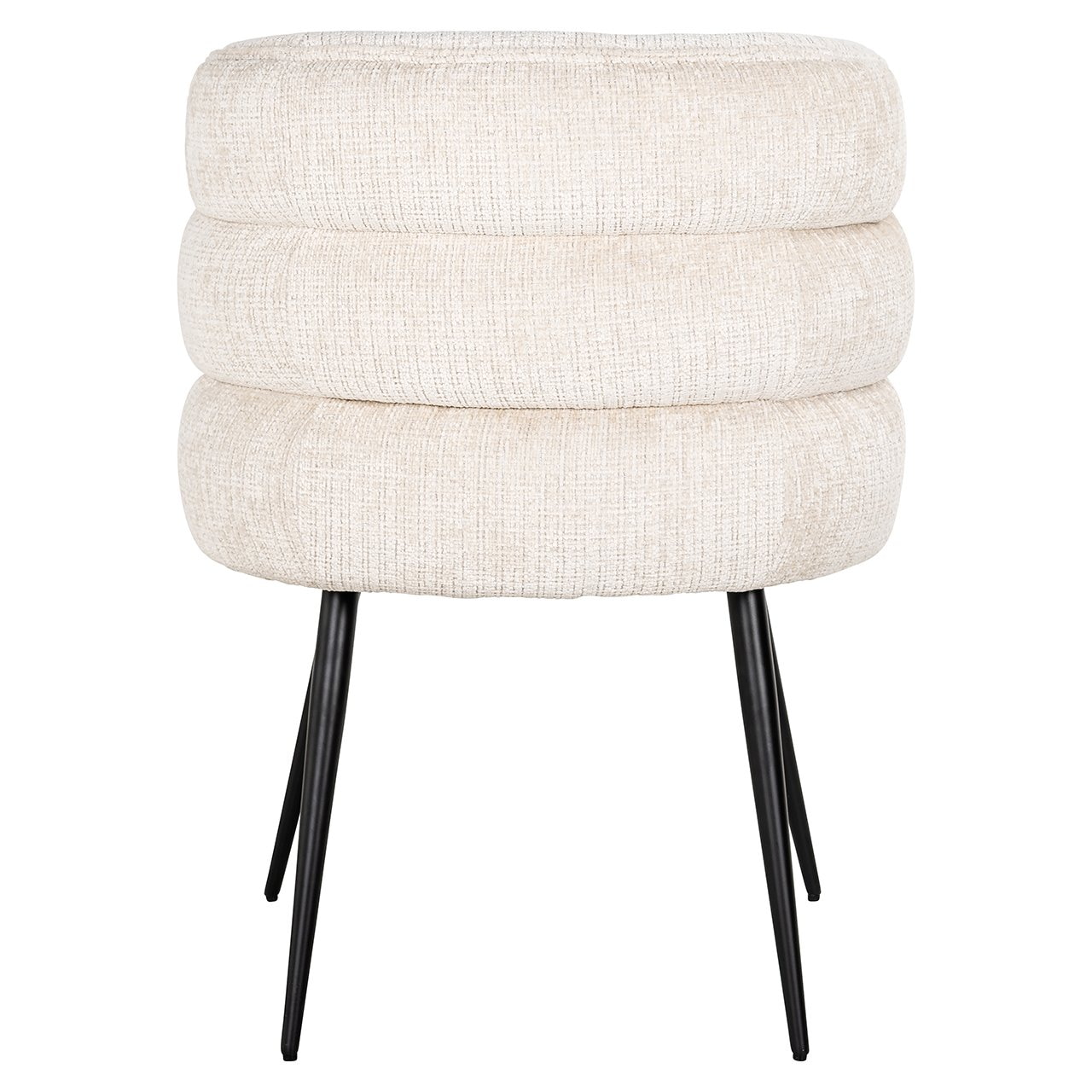 Richmond Eetkamerstoel 'Stella' Chenille, kleur Beige