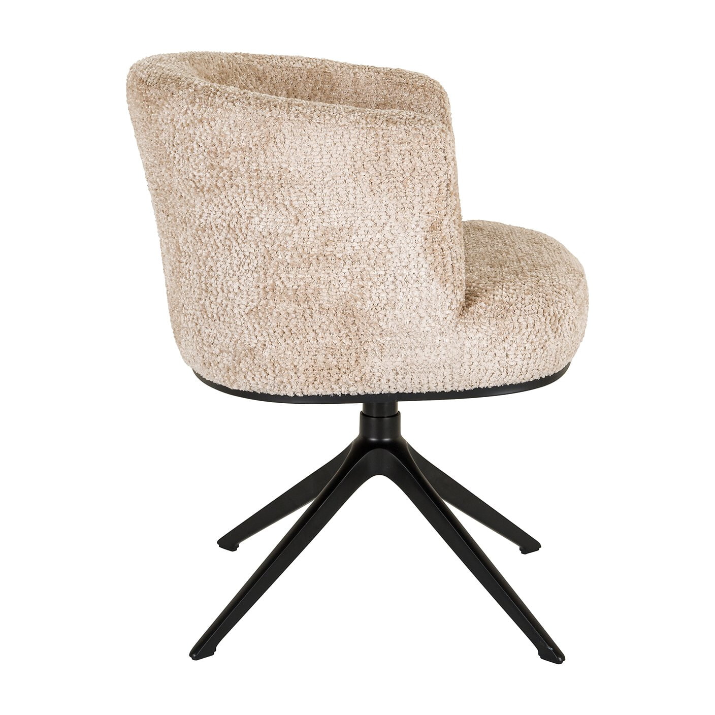 Richmond Draaibare Eetkamerstoel 'Cheyenne' Lovely, kleur Beige