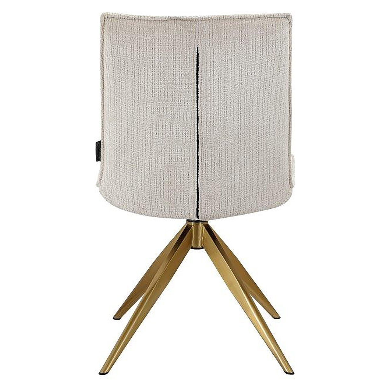 Richmond Draaibare Eetkamerstoel 'Dakota' Chenille, kleur Beige