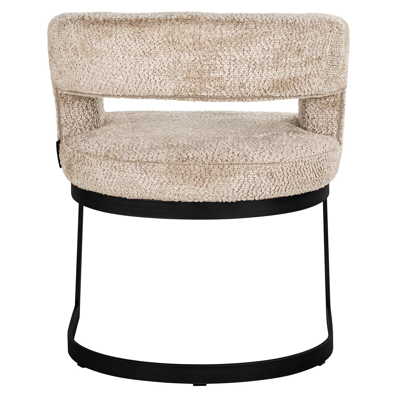 Richmond Eetkamerstoel 'Ellis' Chenille, kleur Beige