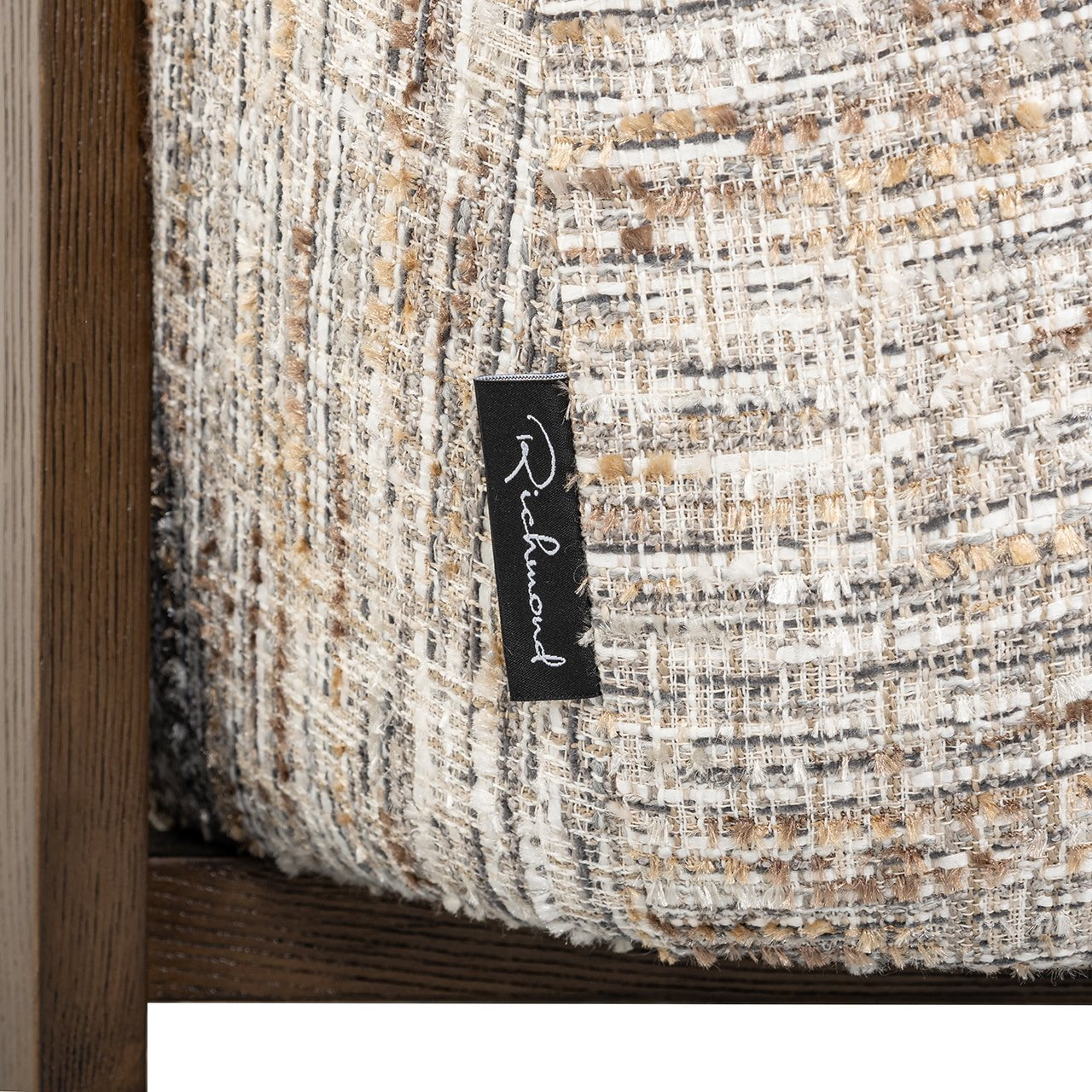 Richmond Fauteuil 'Arabella' Geweven, kleur Greige