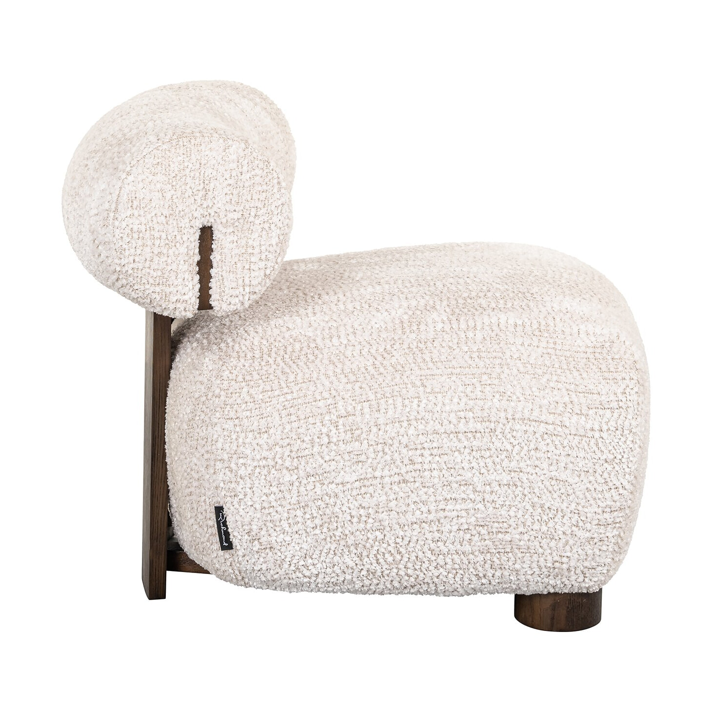 Richmond Fauteuil 'Arabella' Chenille, kleur Crème
