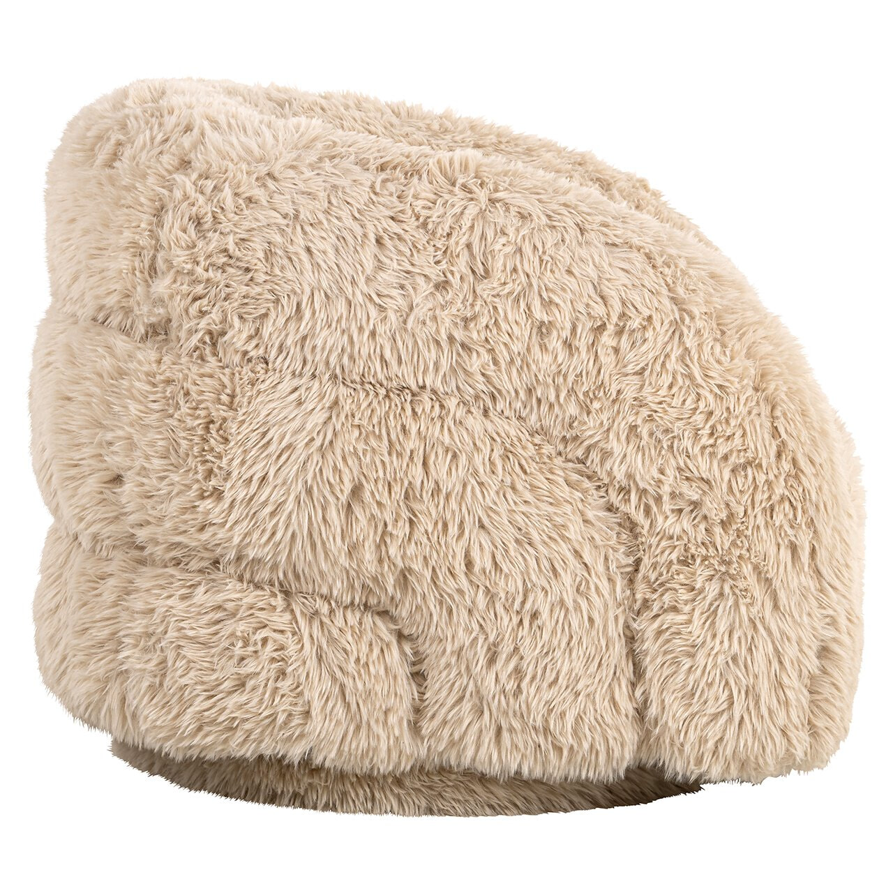 Richmond Kids Draaifauteuil 'Lenny' Fluffy, kleur Zand