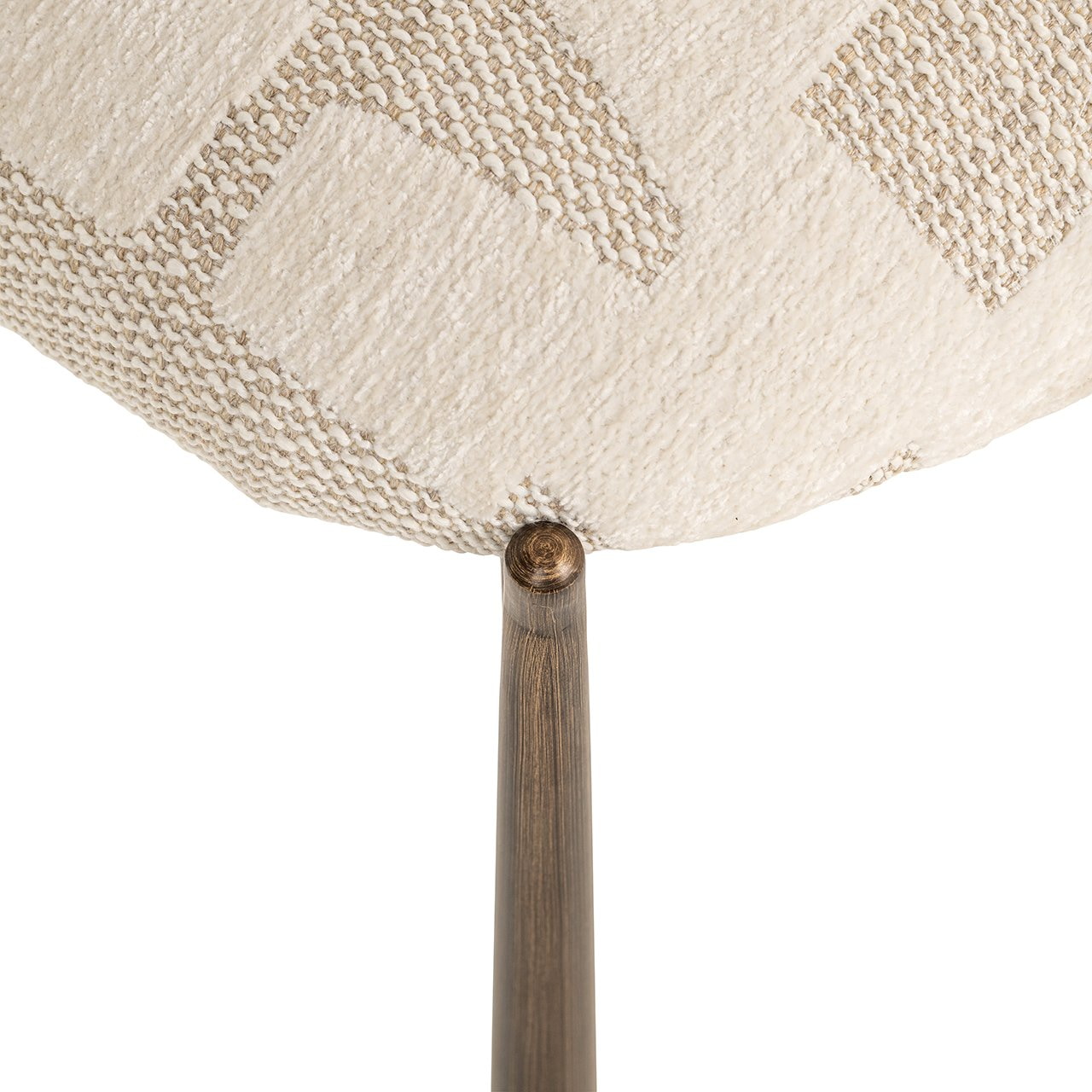 Richmond Eetkamerstoel 'Lana' Graffic stof, kleur Beige