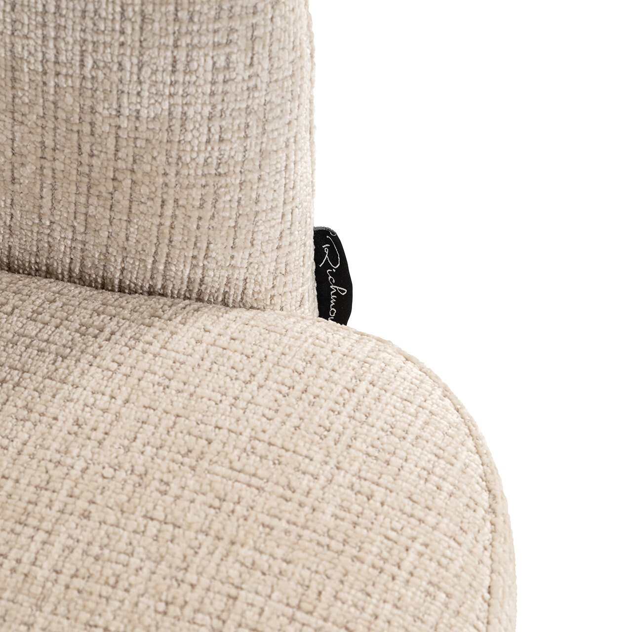 Richmond Draaibare Eetkamerstoel 'Serenity' Chenille, kleur Beige